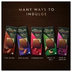 Cadbury Bournville Cranberry 50% Dark Chocolate 78 g 7