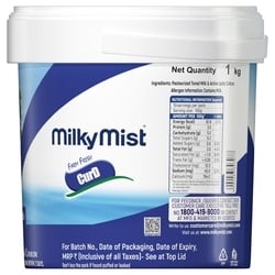 Milky Mist Curd 1 kg (Container) 2