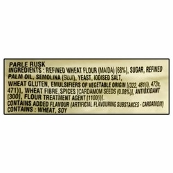 Parle Real Elaichi Premium Rusk 182  g (Pack) 4