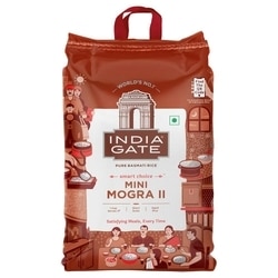 India Gate Mini Mogra-II Basmati Rice 10 kg 2