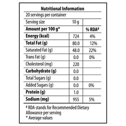 Amul Pasteurised Butter 200 g (Tub) 3