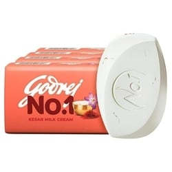 Godrej No.1 Kesar Milk Cream 150 g (Buy 3 Get 1 Free) 4