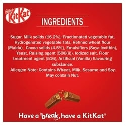Nestle KitKat Wafer Chocolate 12.8 g 6
