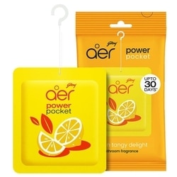 Godrej Aer Power Pocket Lemon Tangy Delight Bathroom Freshener 10 g