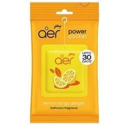 Godrej Aer Power Pocket Lemon Tangy Delight Bathroom Freshener 10 g 2