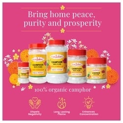 Mangalam Pure Camphor Jar 50 g 8