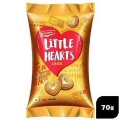 Britannia Little Hearts Classic Biscuits 70 g