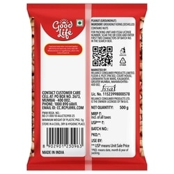Good Life Raw Peanuts 500 g 2