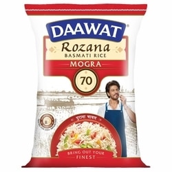 Daawat Rozana 70 Mogra Basmati Rice 10 kg