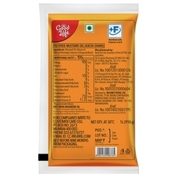 Good Life Kachi Ghani Mustard Oil 1 L (Pouch) 2