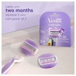Gillette Venus Breeze Women Razor with Avocado Gel Bars 3