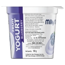 Milky Mist Blueberry Fruit Yogurt 100 g 2