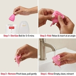 Sirona Pad-Free Periods Reusable Silicone Menstrual Cup 1 pc (Medium) 10