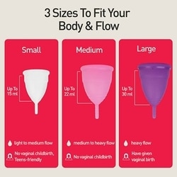 Sirona Pad-Free Periods Reusable Silicone Menstrual Cup 1 pc (Medium) 9