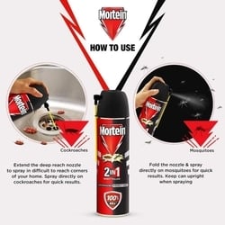 Mortein 2-In-1 All Insect Killer Spray 250 ml 5