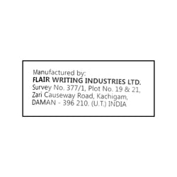 Flair Studio Blue Gel Pen - Pack of 5 (Buy 1 @50%) 5