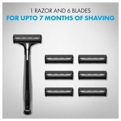 Gillette Guard Shaving Razor with 6 Cartridge 6