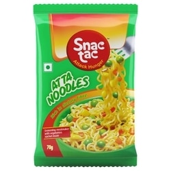 Snactac Atta Instant Noodles 70 g