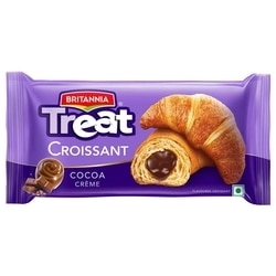 Britannia Treat Cocoa Creme Croissant 45 g (Pack) 2