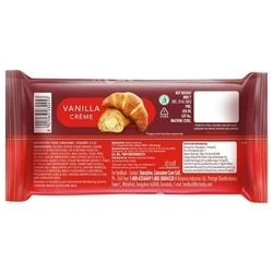 Britannia Treat Vanilla Creme Croissant 45 g (Pack) 3