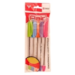 Flair Hotline Blue Ball Pen - Pack of 5 (Buy 1 @50%) 3