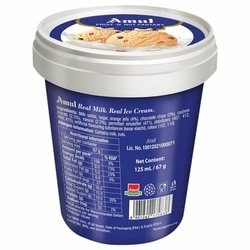 Amul Fruit 'N' Nut Fantasy Ice Cream 125 ml (Cup) 3