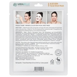 Mirabelle Aloe Vera Fairness Facial Mask 25 ml 2