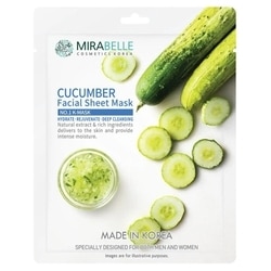 Mirabelle Korea Cucumber Fairness Facial Mask 25 ml
