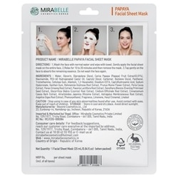 Mirabelle Papaya Fairness Facial Mask 25 ml 2