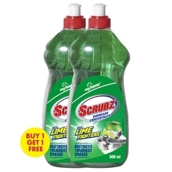 My Home Scrubz Lime Dishwash Liquid 500 ml (Buy 1 Get 1 Free) 2