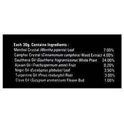 Dr. Ortho Pain Relieving Ointment 30 g 6