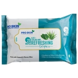 Pro Skin Mint & Aloe Vera Refreshing Wipes 25 pcs