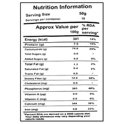 Nutrapoorna Nachni Atta 500 g 6