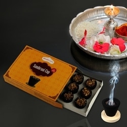 Shubhkart Black Sambrani 160 g (12 pcs) 2