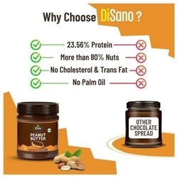Disano Crunchy Peanut Butter 350 g 4