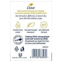 Dove Deep Nourish Nutrient Serum Bar 125 g (Pack of 3) 3