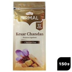 Shubh Kart Nirmal Kesar Chandan Charcoal Free Premium Agarbatti 150 g