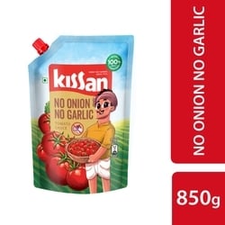 Kissan No Garlic No Onion Tomato Sauce 850 g