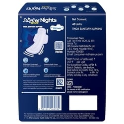 Stayfree Secure Nights Cottony XXL Sanitary Pads 40 pcs 3