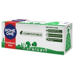 Home One Green Compostable Garbage Bags 19x21 inch (15 pcs) 3