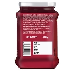 Snac tac Mixed Fruit Jam 500 g 2
