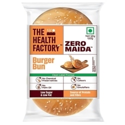 The Health Factory Zero Maida Burger Bun 120 g
