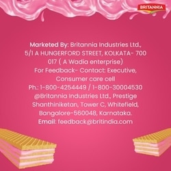 Britannia Treat Strawberry Creme Wafers Biscuits 55 g 8