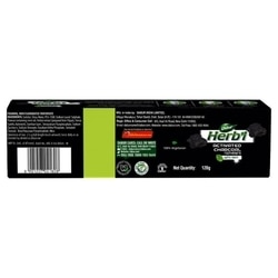 Dabur Herb'l Activated Charcoal Whitening Toothpaste 120 g 2