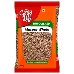 Good Life Unpolished Black Whole Masoor 500 g