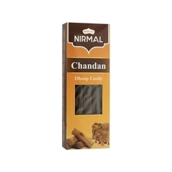 Nirmal Chandan Dhoop Candy Sticks Agarbatti With Stand (10 Sticks)