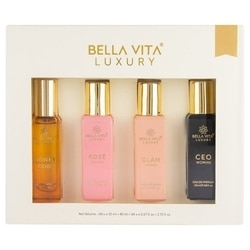 Bella Vita Luxury Women Perfume Gift Set (4 x 20 ml)