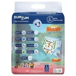 Bumtum Premium Ultrasoft Daiper Pants (L) 62 Count (9-14 kg) 2