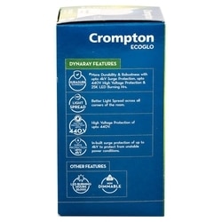 Crompton Ecoglo Dynaray Led Bulb 9W 6