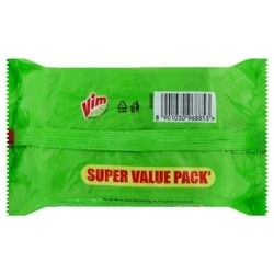 Vim Lemon Dishwash Bar (4 x 190 g) 2